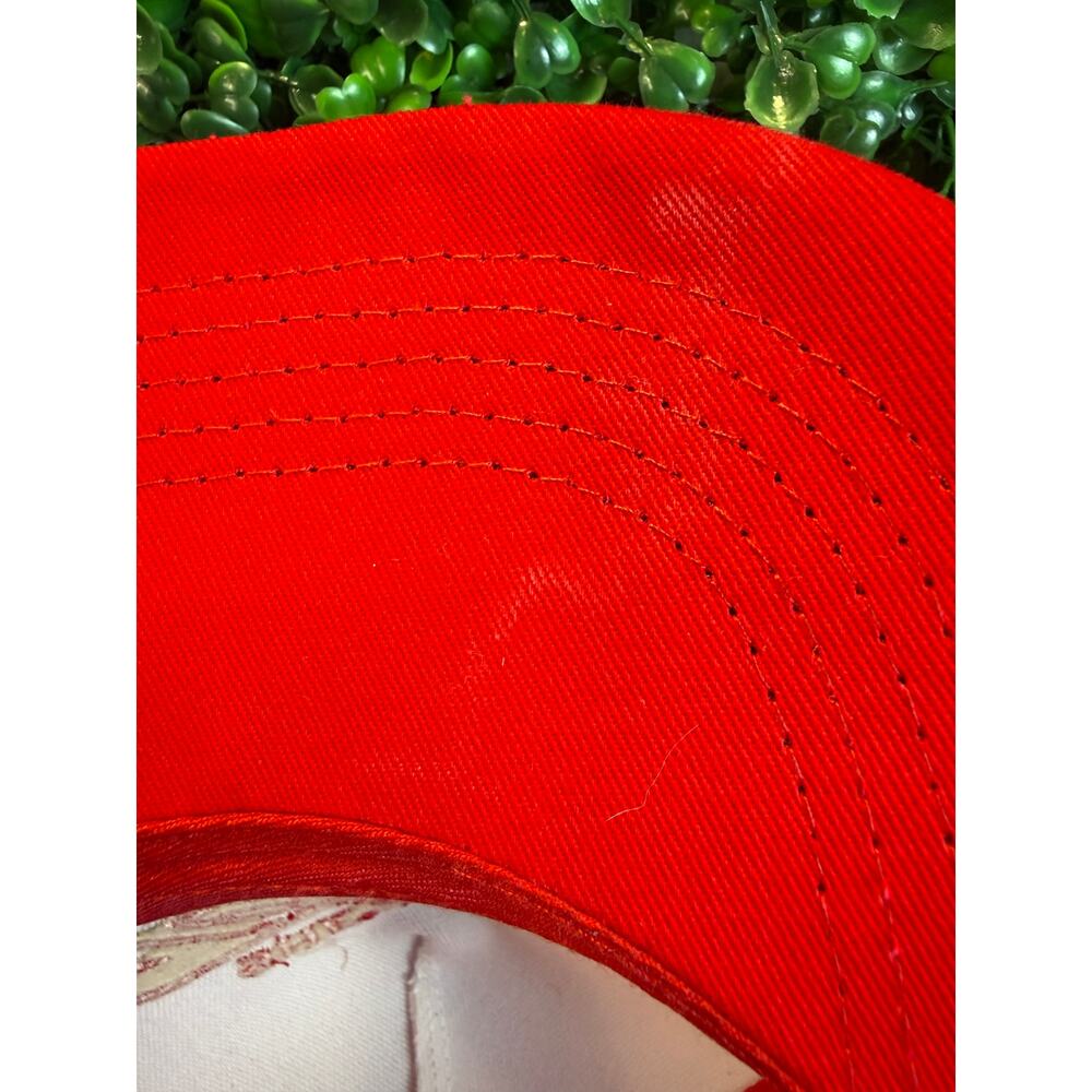 She's From Texas I Can Tell Vibes Hat Company Red White Snapback Ella Langley - Picture 9 of 9